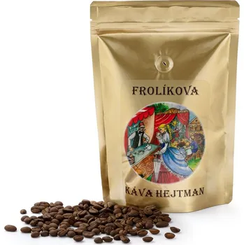 Káva Frolíkova káva Hejtman 100 g jsou opět použity jako u všech našich káv suroviny prvních jakostí. Exkluzivita této směsi je dána poměrem Robusty s Arabikou, kde je větší podíl Arabiky než u kávy z Borohrádku, což způsob