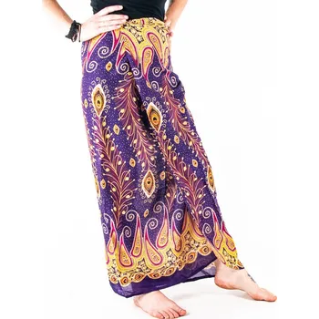 Dámská sukně Sukně Peacock Feathers fialová