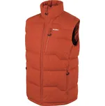 Pánská péřová vesta Husky Deep M dark orange S