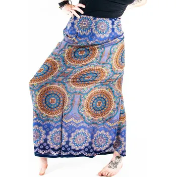 Dámská sukně Sukně Ceremonial Mandala tmavě modrá