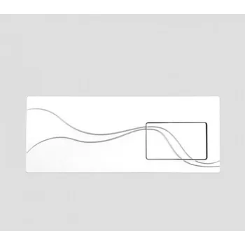 Splachovací tlačítko Ovládací tlačítko SANIT horní bílé 16.005.01