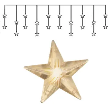Vánoční dekorace Světelný řetěz STAR CURTAIN EGLO 410126