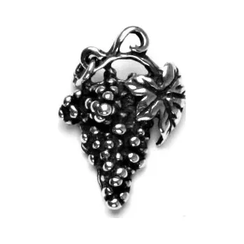 Přívěsek Stříbrný přívěsek víno hrozen - P876 (Stříbrné hroznové víno)