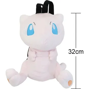 Dětský batoh Pokémon Roztomilý plyšový batůžek s motivem Pokémonů Varianta: Mew 32 cm