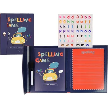 omalovánky Mamido Vzdělávací knížka s magnetky v angličtině