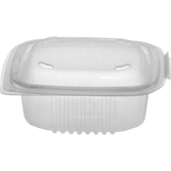 Jednorázové nádobí Miska PP s víčkem 500ml transparentní - 600 ks