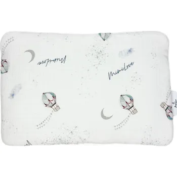 Polštář Mimilove Plochý polštář z mušelínu Balóny