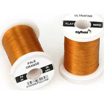 Sybai FLAT Colour Wire Ultrafine Pale Orange