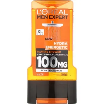 Koupelová kosmetika L'Oréal Men Expert Hydra Energy sprchový gel 300 ml