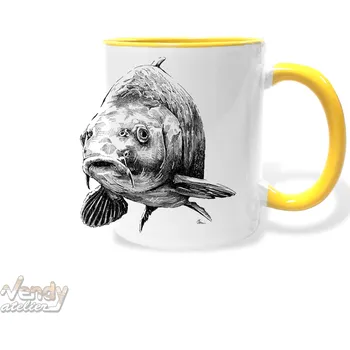 Hrnek - kapr Barva: Žlutá