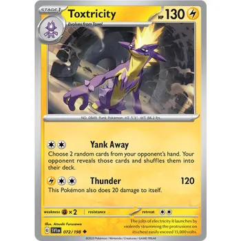 Sběratelská karetní hra Pokémon TCG Toxtricity 072/197 - Holo
