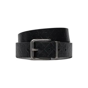 Opasek Pánský pásek Calvin Klein Jeans Gift Cl Lthr Belt Rev/Adj 35Mm K50K511515 Černá 100
