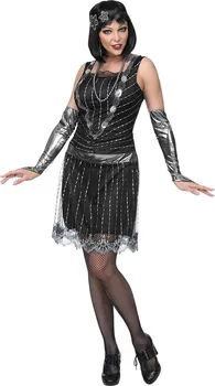 Karnevalový kostým Widmann Dámský kostým Charleston černý se zdobením