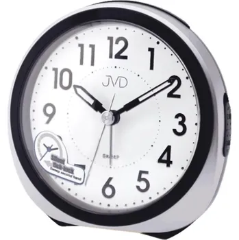 Budík Analogový budík JVD SRP872.1 s plynulým chodem