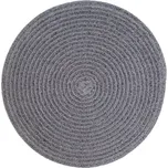 Prostírání kulaté LIMA šedá Ø 38 cm Mybesthome