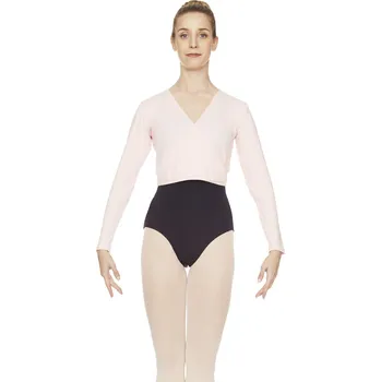 Dívčí svetr Intermezzo,Svetřík zavinovací dětský 6544, světlá růžová 12