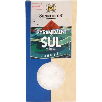 Koření Sonnentor Sůl pyramidální z Řecka 65 g