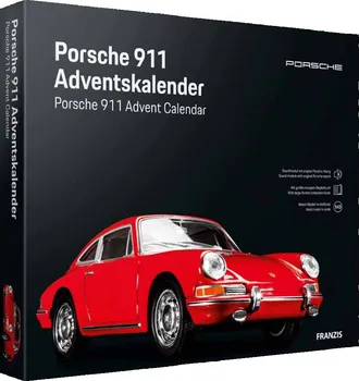 autíčko Franzis Verlag 504037 Porsche 911 se zvukem adventní kalendář 1:43