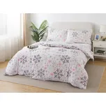 XPOSE® Francouzské flanelové povlečení SNOWFALL 200x220 cm, 70x90 cm, Flanel + Prodloužená možnost vrácení zboží do 50 dnů