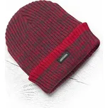 Čepice zimní pletená + fleece VISION NEO, červená H6058
