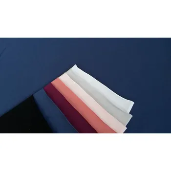 BYTEMA Bavlněný úplet TEINTURE tm. modrý šíře 150 cm