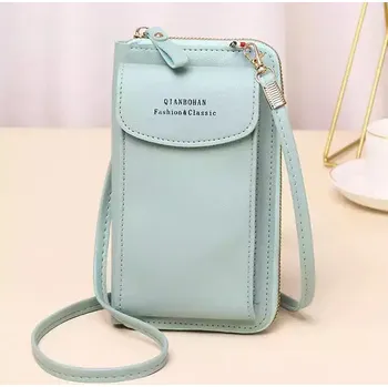 Peněženka Vodotěsná peněženka s dotykovým panelem - Světle zelená