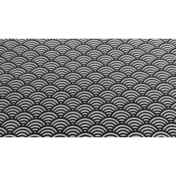 BYTEMA Bavlněná látka SUSHIS šedá tmavá šíře 160 cm