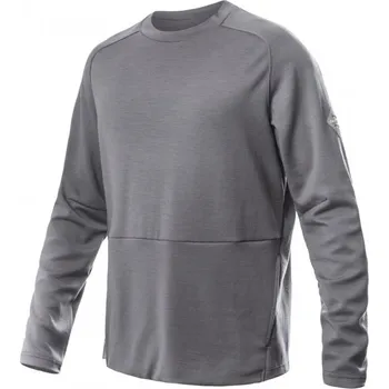 Pánská mikina Mikina pánská SENSOR MERINO UPPER TRAVELLER šedá S