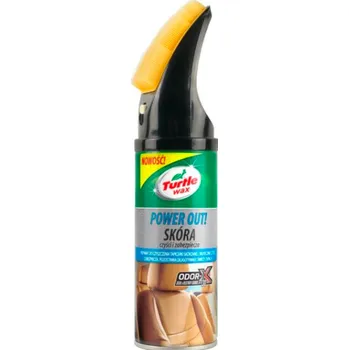 Čisticí prostředek na koerce a čalounění Turtle Wax Čistič kůže Power Out Leather 400 ml