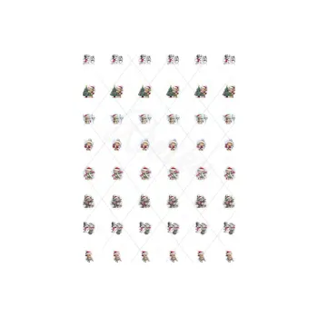 Jedlá dekorace na dort VÁNOČNÍ MEDVĚDI s179