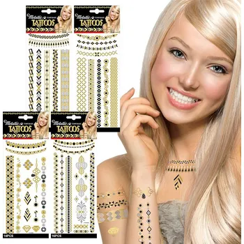 Magnetická kreslící tabulka Metalické tetování 4 druhy