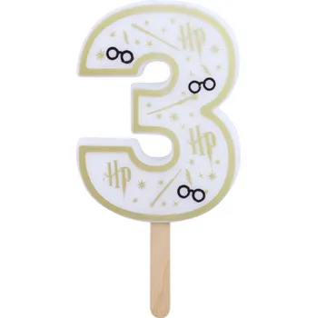 Dortová svíčka PME Harry Potter – dortová svíčka číslo – 3