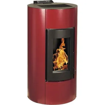 Krbová kamna Peletová kamna Interstoves Angelina 12 bordeaux 11,4 kW