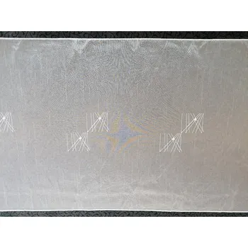 GERSTER Japonská stěna - záclona japonská s výšivkou lesklý vzhled 60 cm