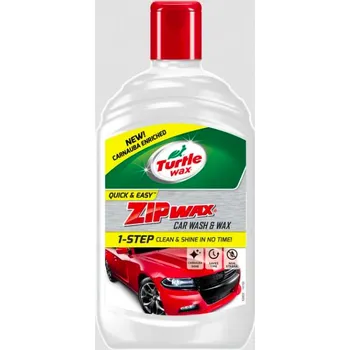 Autošampón Turtle Wax Zip Wax autošampon s voskem 500 ml