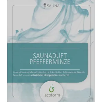 Pooltechnika Saunová esence 1 L - Máta peprná