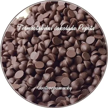 Čokoláda Termostabilní čokoládové pecičky 100 g
