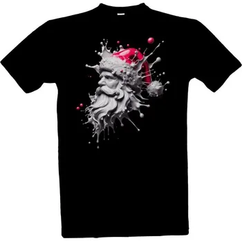 Pánská móda Tričko s potiskem Santa vytvořený z barvy pánské