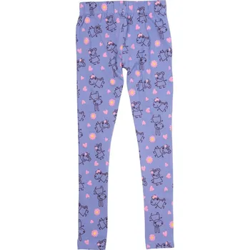 Dívčí legíny Fialové legíny Peppa Pig, vel. 86-92cm Velikost: 86cm