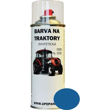 Barva ve spreji U PEPÁNKA s.r.o. BARVY NA TRAKTORY ZETOR ve spreji syntetické, SVĚTLE MODRÁ lesklá 400ml