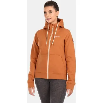 Dámská mikina KILPI RAJANA-W Hnědá 46