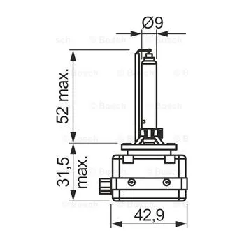 Autožárovka BOSCH 1 987 302 909 žárovka