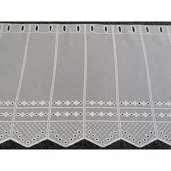 Záclona ČM textilní Záclona na vitrážku V615 60 cm