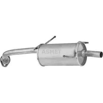 Tlumič výfuku Koncový tlumič výfuku ASMET 14.013