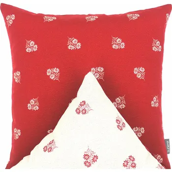 Dekorativní polštářek BYTEMA Gobelínový povlak na polštář KYTIČKA 45 x 45 cm