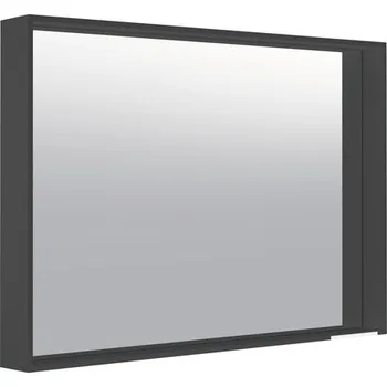 Zrcadlo LED zrcadlo do koupelny s osvětlením KEUCO X-Line 100 x 70 cm vulkanit IP 24