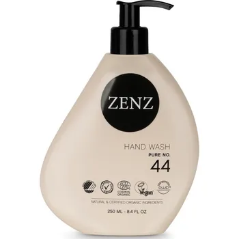 Mýdlo Zenz Organic Hand Wash Pure No. 44 - Přírodní a organické tekuté mýdlo 250 ml
