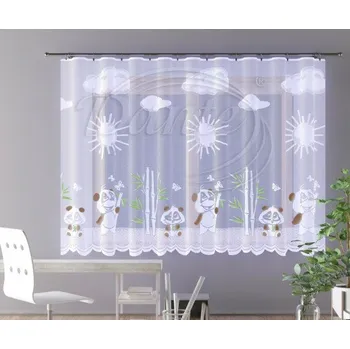 Záclona Dante PANDA A MOTÝL záclona,150