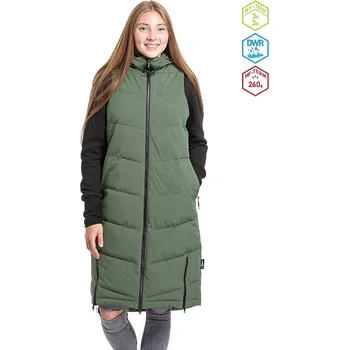 Dámská vesta vesta Meatfly Tama - Olive L