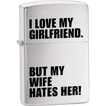 Zapalovač Zippo Love My Girlfriend 24522